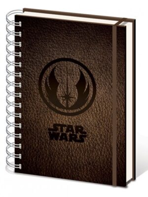 Star Wars Gifts and Games - Star Wars Notebook A5 Jedi Symbol