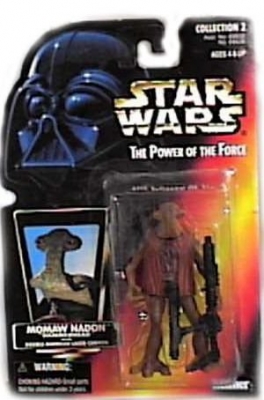 Star Wars Action Figure - Momaw Nadon (Hammerhead) with Double-Barreled Laser Cannon