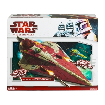 641343358.jpg Star Wars Vehicle - Clone Wars Ahsoka Tanos Jedi Starfighter