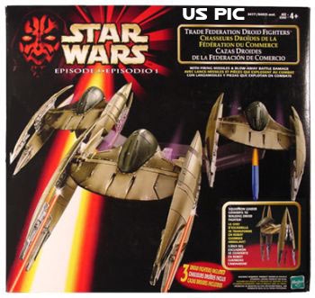 65097674.jpg Star Wars Vehicle - Trade Federation Droid Starfighters - Episode 1