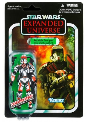 Star Wars Action Figure - Republic Trooper - Vintage 2012