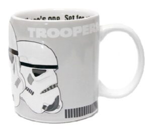 Star Wars GIFTS AND GAMES - Star Wars Stormtrooper 2D Relief Ceramic Mug