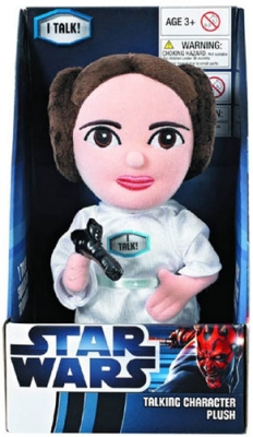 Star Wars Clone Wars Collectable Plush - Talking Princess Leia
