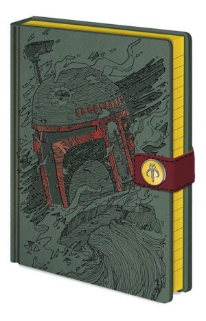 Star Wars Gifts and Games - Star Wars Premium Notebook A5 Boba Fett