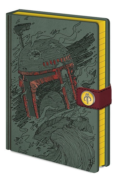 Star Wars Gifts and Games - Star Wars Premium Notebook A5 Boba Fett