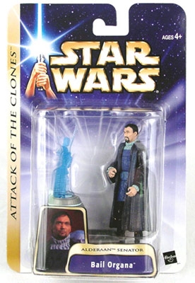 Star Wars Action Figures - Bail Organa Alderaan Senator - Attack of the Clones - Saga Collection