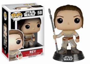 Star Wars Gifts and Games - The Force Awakens Vinyl Bobble Head - Rey 10cm