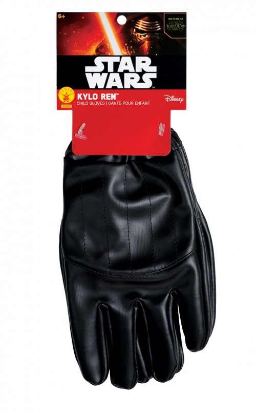 Star Wars Costume - The Force Awakens - Kylo Ren Gloves - Kids
