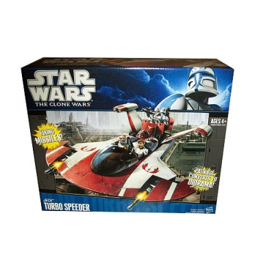 737359823.jpg Star Wars VEHICLES - Clone Wars Jedi Turbo Speeder