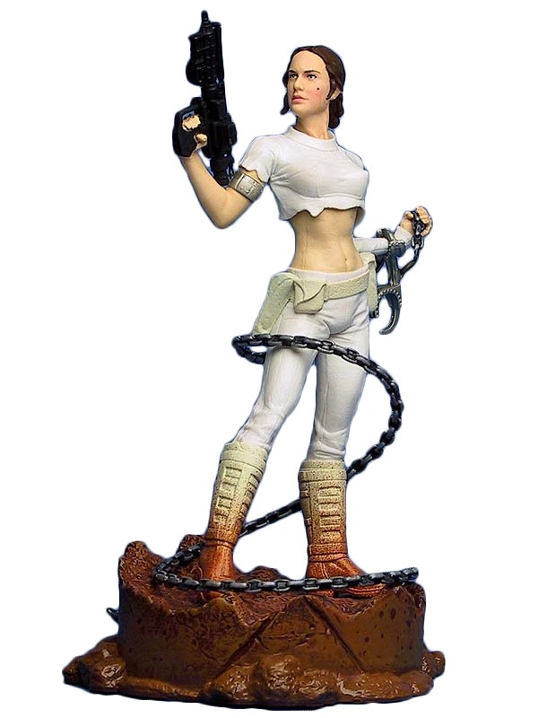 Star Wars Action Figure - Padme Amidala - Star Wars Unleashed