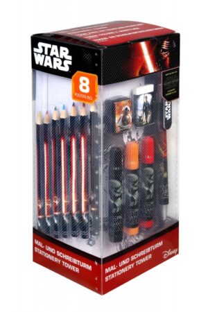 Star Wars GIFTS AND GAMES - Star Wars Episode VII 25-Piece Stationery Tower