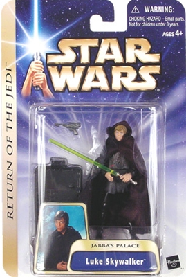 Star Wars Action Figures - Luke Skywalker Return of the Jedi Jabbas Palace - Saga Collection