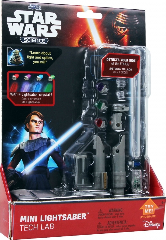 762714041.jpg Star Wars GIFTS AND GAMES - Star Wars Science Anakin Skywalker Mini Lightsaber