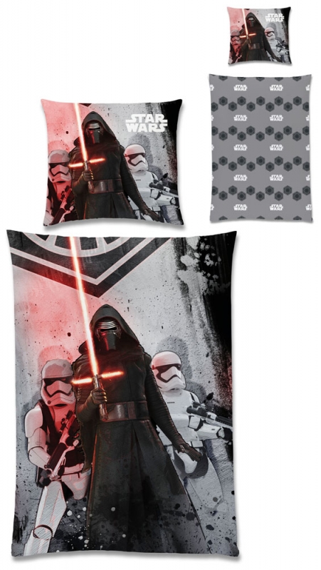 776842561.jpg Star Wars BEDDING - Star Wars The Force Awakens Reversible Duvet Set - The Dark Side