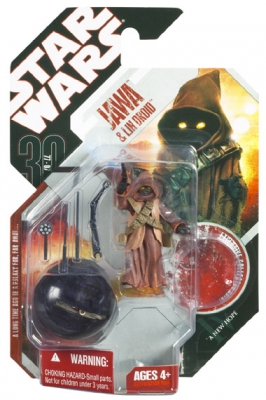 792751959.jpg Star Wars Action Figure - Jawa and Lin Droid A New Hope with Exclusive Collector Coin - 30th Anniversary