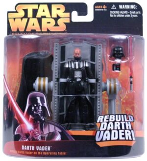 Star Wars Action Figure - Darth Vader - Rebuild Darth Vader on the Operating Table - Deluxe Figure Set