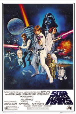 ONLY £6.99 - Star Wars Poster - Star Wars Episode IV One Sheet B - 61 x 91.5cm - FP1419