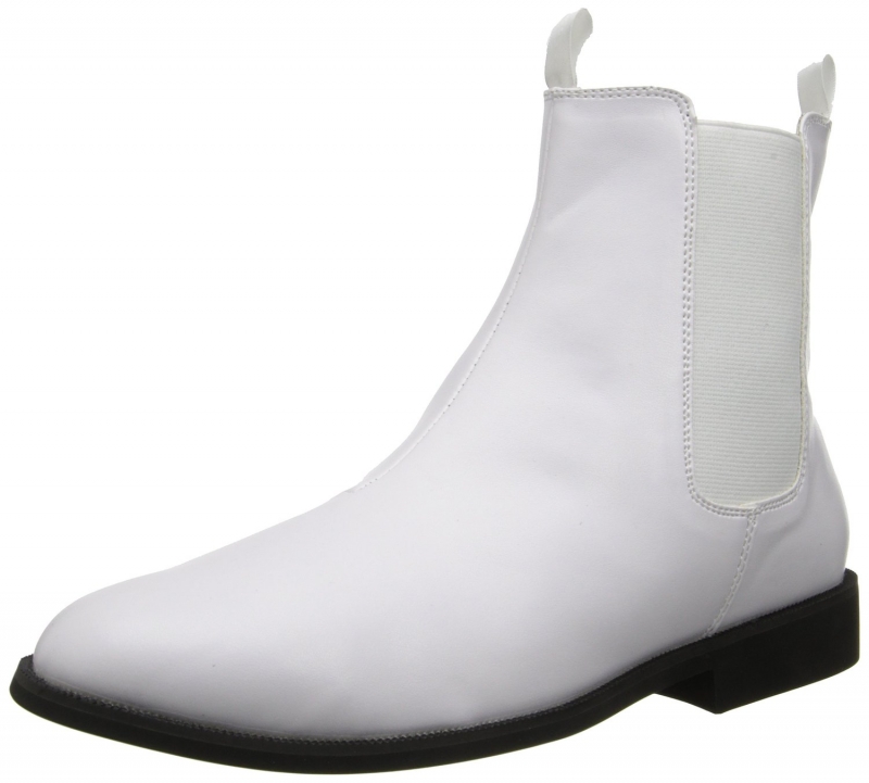 848484530.jpg Stormtrooper Boots - White Ankle Boots