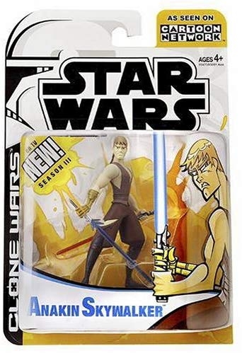 Star Wars Action Figure - Clone Wars - Anakin Skywalker - Animated Limited Edition
