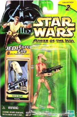 853614148.jpg Star Wars Action Figures - Battle Droid Security - Power of the Jedi