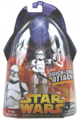 Star Wars Action Figure - Clone Trooper (Quick-Draw Attack)
