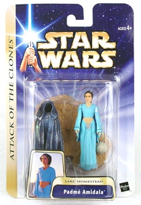 Star Wars Action Figures - Padme Amidala Lars Homestead - Attack of the Clones - Saga Collection
