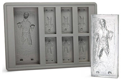 934734970.jpg Star Wars Gifts and Games - Han Solo in Carbonite Silicone Tray