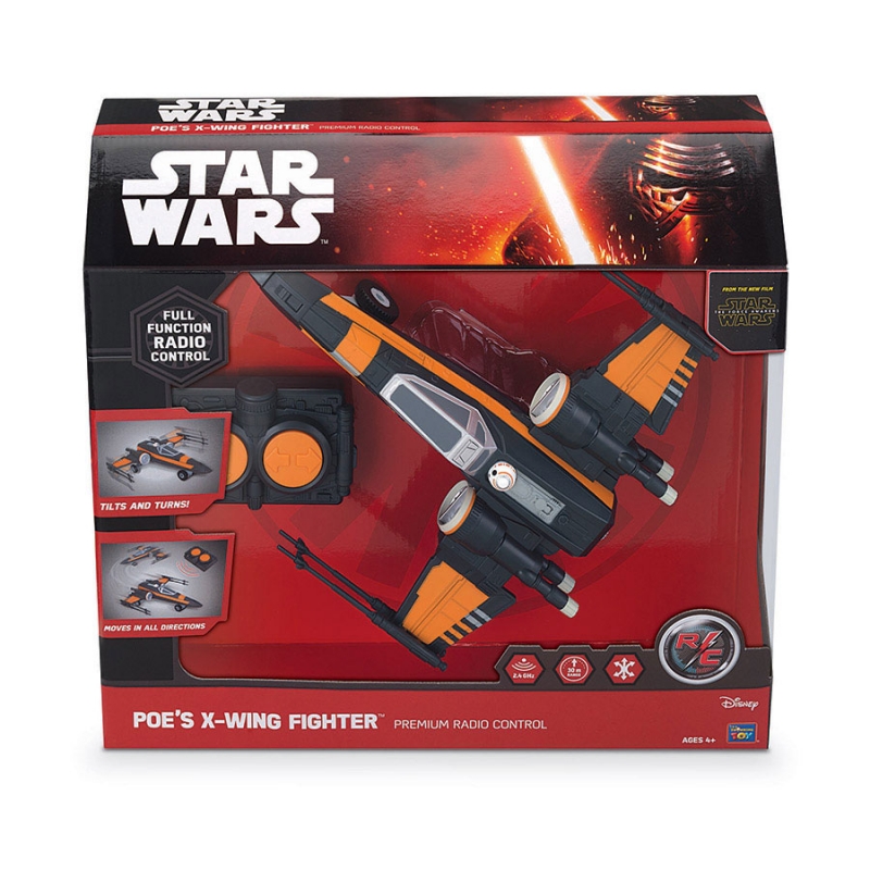 942517190.jpg Star Wars GIFTS AND GAMES - Star Wars Premium Radio Control Poe X-Wing Fighter