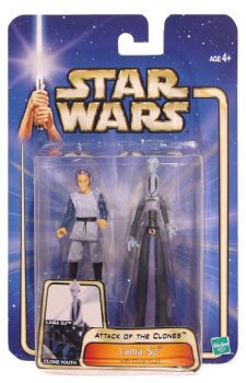 Star Wars Action Figures - Lama Su with Clone Youth - Attack of the Clones - Saga Collection