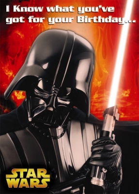 Star Wars Greeting Cards - 178 x 128mm - Star Wars - Birthday - SW337