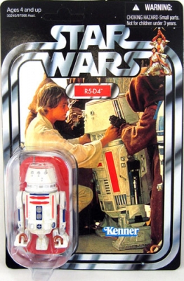 Star Wars Action Figures - R5-D4 - Vintage 2011