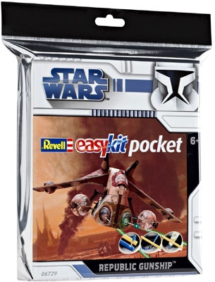 960805706.jpg Star Wars Models - Revell Pocket Easykits Vehicles - Republic Gunship