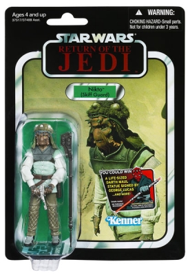 962266296.jpg Star Wars Action Figures - Nikto - Skiff Guard - Vintage 2012