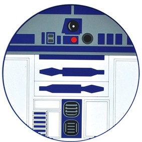 971600156.jpg Star Wars Gifts and Games - PVC Coaster - R2-D2