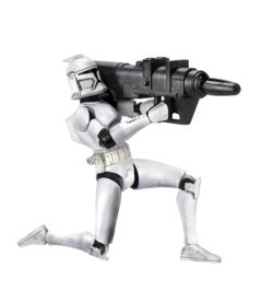 Star Wars Action Figure - 2008 Clone Wars - Clone Trooper