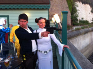 Han Solo and Princess Leia Costume Review from Kevin