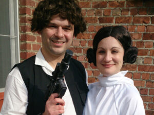 Han Solo and Princess Leia Costume Review from April