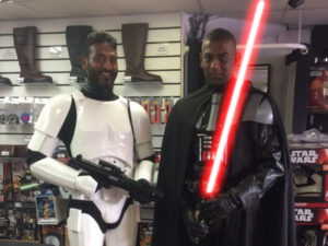Stormtrooper Armour and Supreme Vader Review from Sud and Dharman